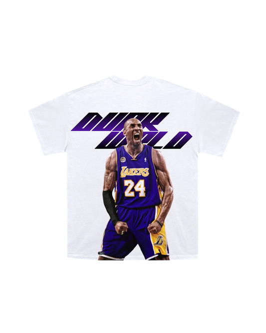 Dunk Wrld - Kobe Bryant White T-shirt