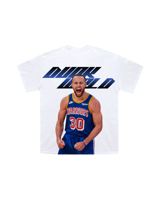 Dunk Wrld - Stephen Curry White T-shirt