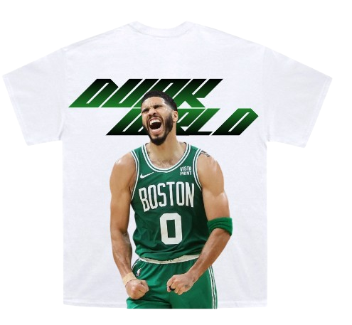 Dunk Wrld - Jayson Tatum White T-shirt